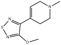 4-(4-methoxy-1,2,5-thiadiazol-3-yl)-1-methyl-1,2,3,6-tetrahydropyridine|