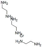 chromium triethylenediamine Structure