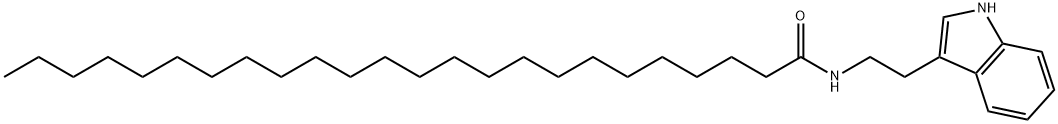 N-二十四碳烷色胺, 152766-94-4, 结构式