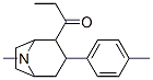 2-propanoyl-3-(4-tolyl)tropane Structure