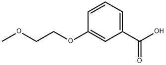 3-(2-甲氧基乙氧基)苯甲酸,152808-60-1,结构式