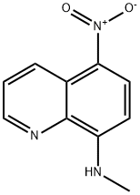 8-METHYLAMINO-5--NITROQUINOLILNE,152810-27-0,结构式