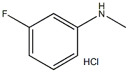 3-FUORO-N-METHYLANILINE, HCL,152814-25-0,结构式