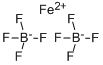 四フッ化ホウ酸鉄（II）  化学構造式