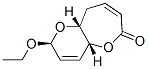 6H-Pyrano[3,2-b]oxepin-6-one,2-ethoxy-2,4a,9,9a-tetrahydro-,[2S-(2alpha,4aalpha,9aalpha)]-(9CI) Struktur