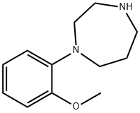 1-(2-Methoxyphenyl)-[1,4]diazepane Struktur