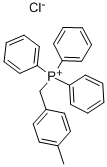 塩化4-メチルベンジルトリフェニルホスホニウム 化学構造式