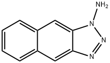 1H-ナフト[2,3-d]トリアゾール-1-アミン 化学構造式