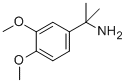 2-(3,4-ジメトキシフェニル)プロパン-2-アミン 化学構造式