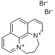 N,N′-三亚甲基-1,10-菲咯啉二溴化物, 15302-99-5, 结构式