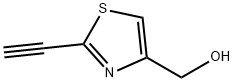 4-Thiazolemethanol, 2-ethynyl- (9CI) 化学構造式