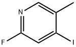 2-Fluoro-4-iodo-5-picoline Struktur