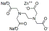Ethylenediamine-N,N,N',N'-tetraaceticaciddisodium-zincsalt 化学構造式