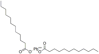 月桂酸鉛,15306-30-6,结构式