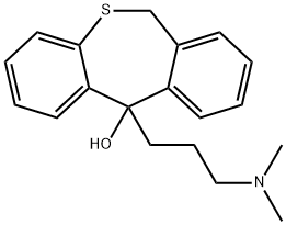 6,11-Dihydro-11-hydroxy Dothiepin Structure