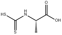 Alanine, N-(dithiocarboxy)- (9CI) Struktur