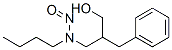 N-NITROSO-N-(2-BENZYL-3-HYDROXYPROPYL)BUTYLAMINE Structure