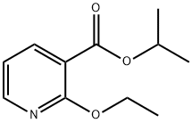 3-Pyridinecarboxylicacid,2-ethoxy-,1-methylethylester(9CI) 结构式