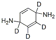 1,4-苯二胺-2,3,5,6-D4 结构式