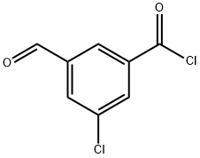 153203-60-2 Benzoyl chloride, 3-chloro-5-formyl- (9CI)