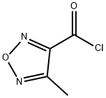 1,2,5-Oxadiazole-3-carbonyl chloride, 4-methyl- (9CI) 结构式