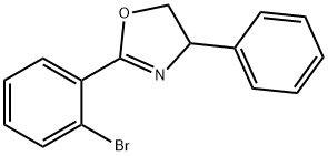 2-(2-BROMOPHENYL)-4-PHENYL-4,5-DIHYDROOXAZOLE Structure