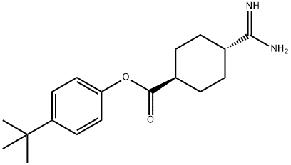 153235-96-2 4-amidinocyclohexanecarboxylic acid 4-tert-butylphenyl ester