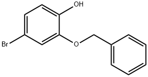 2-苄氧基-4-溴苯酚, 153240-85-8, 结构式