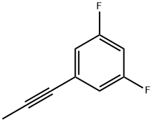 Benzene, 1,3-difluoro-5-(1-propynyl)- (9CI) Structure