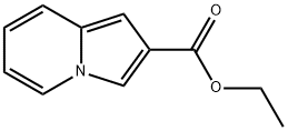ethyl indolizine-2-carboxylate Struktur