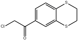 2-氯-1-(2,3-二氢苯并[B][1,4]二噻嗪-6-基)乙酮,153275-57-1,结构式