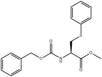 CBZ-S-PHENYL-L-CYSTEINE METHYL ESTER,153277-33-9,结构式