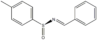 (S)-(+)-P-TOLUENESULFINAMIDE N-BENZYLIDENE Structure