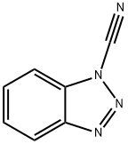 1-cyanobenzotriazole Struktur