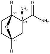 7-Oxabicyclo[2.2.1]heptane-2-carboxamide,2-amino-,endo-(9CI) Structure