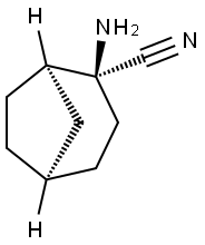 Bicyclo[3.2.1]octane-2-carbonitrile, 2-amino-, endo- (9CI) 结构式