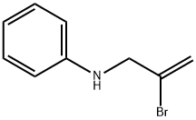 N-(2-Bromo-2-propenyl)aniline,15332-75-9,结构式
