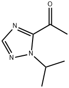 Ethanone, 1-[1-(1-methylethyl)-1H-1,2,4-triazol-5-yl]- (9CI) 结构式