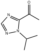 Ethanone, 1-[1-(1-methylethyl)-1H-1,2,4-triazol-5-yl]- (9CI) Structure