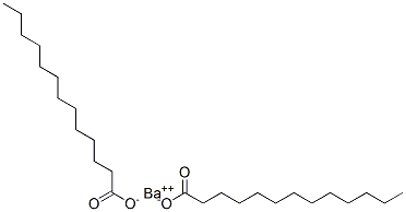 二トリデカン酸バリウム 化学構造式