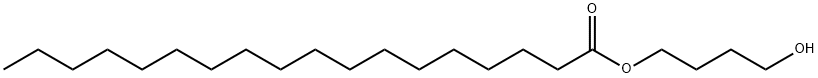 4-hydroxybutyl stearate  Struktur