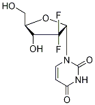 1’-Epi 2’,2’-Difluoro-2’-deoxyuridine 化学構造式