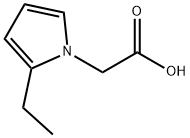 1H-Pyrrole-1-aceticacid,2-ethyl-(9CI) Struktur