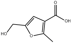 5-(HYDROXYMETHYL)-2-METHYL-3-FUROIC ACID Struktur