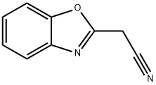 2-苯并恶唑乙腈, 15344-56-6, 结构式