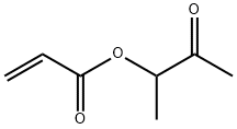 2-Propenoic acid, 1-methyl-2-oxopropyl ester (9CI) 结构式