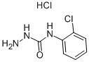4-(2-CHLOROPHENYL)SEMICARBAZIDE HYDROCHLORIDE,153513-57-6,结构式