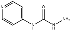 Hydrazinecarboxamide,  N-4-pyridinyl- Struktur