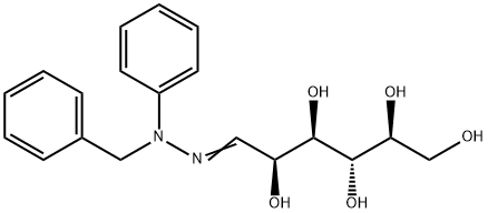 L-アルトロースベンジルフェニルヒドラゾン 化学構造式