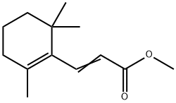 methyl 3-(2,6,6-trimethylcyclohexen-1-yl)acrylate 结构式